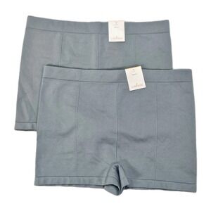 Colsie Girls Seamless Boyshort Panties 2-Pack Gray Mid Rise Size M‎ 023 13 2371